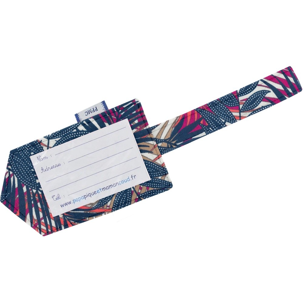 Etiquette Bagage Tropical Fire