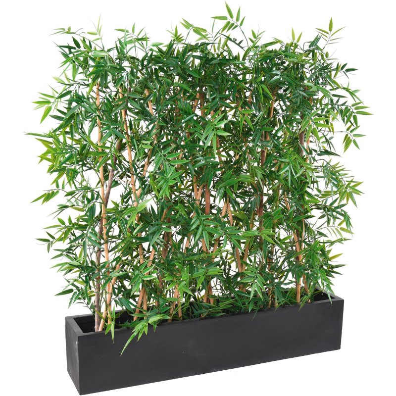 Plante artificielle d’intérieur et extérieur - haie de Bambou Japonais haute densité
