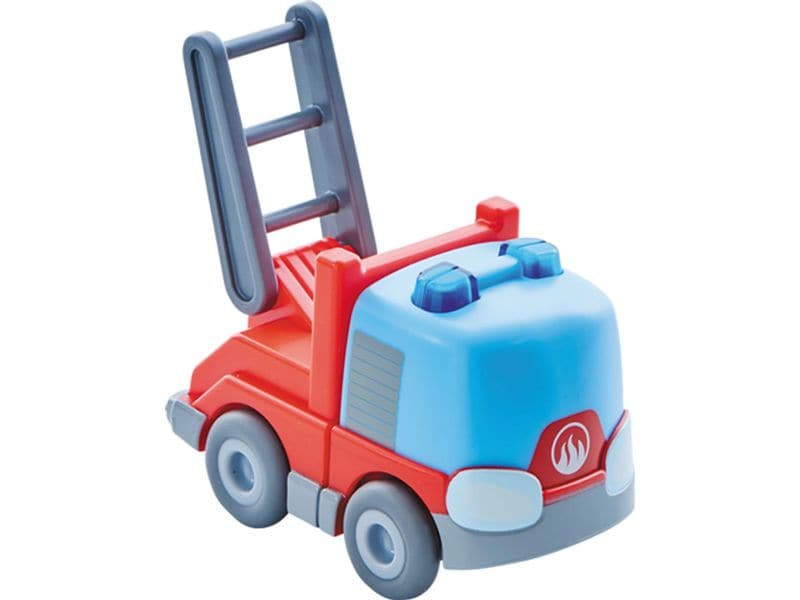 Haba Kullerbü – Feuerwehr-Leiterwagen 303844 Spielzeugfahrzeug