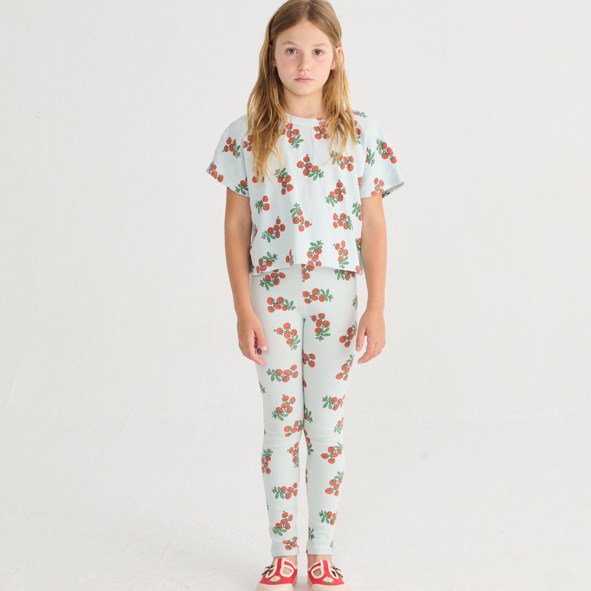 Leggings Juicy Tomatoes Light Blue