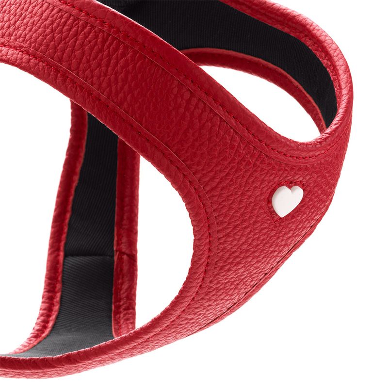 Harnais HUNTER Love, rouge pour chien