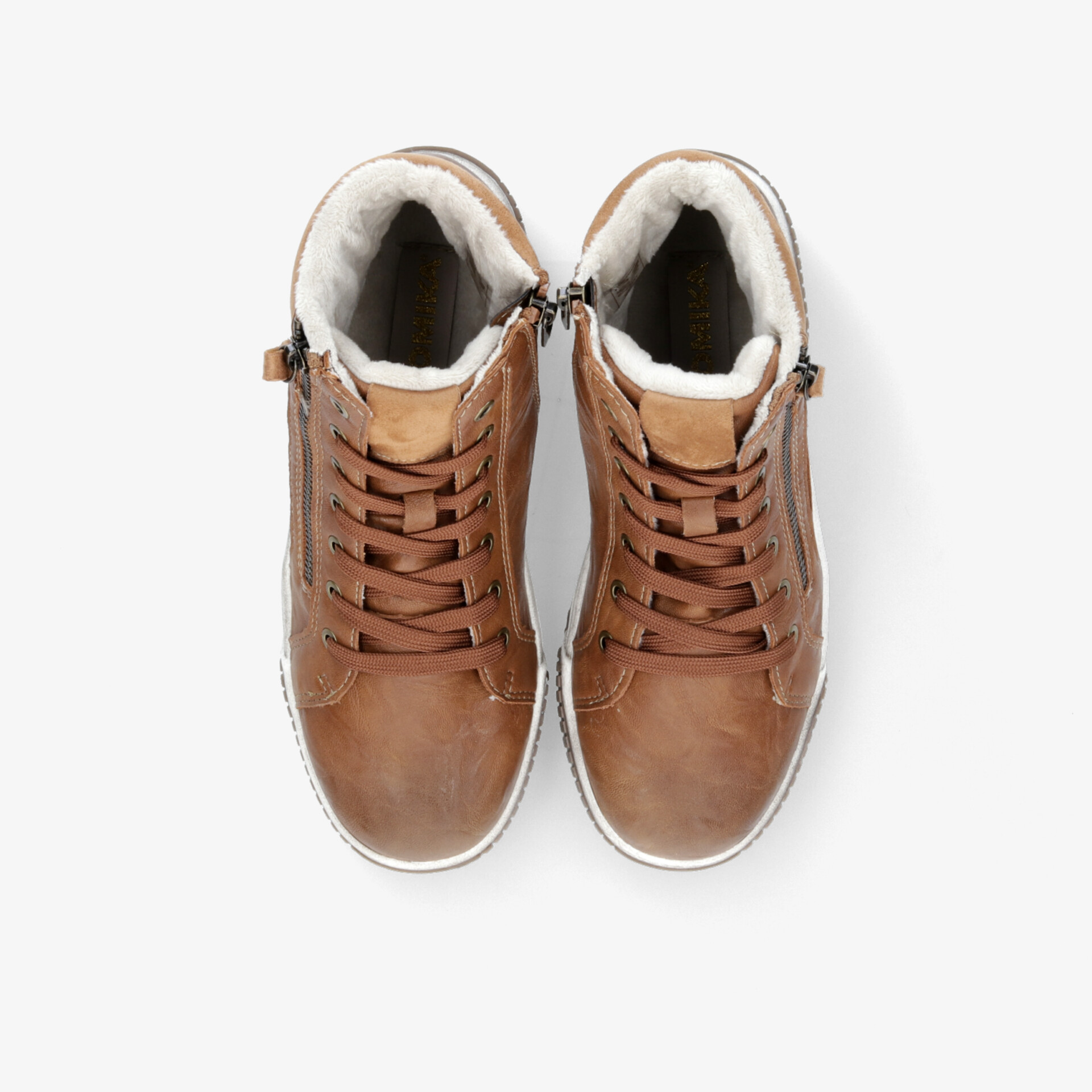 ROMIKA Unisex Stiefeletten cognac