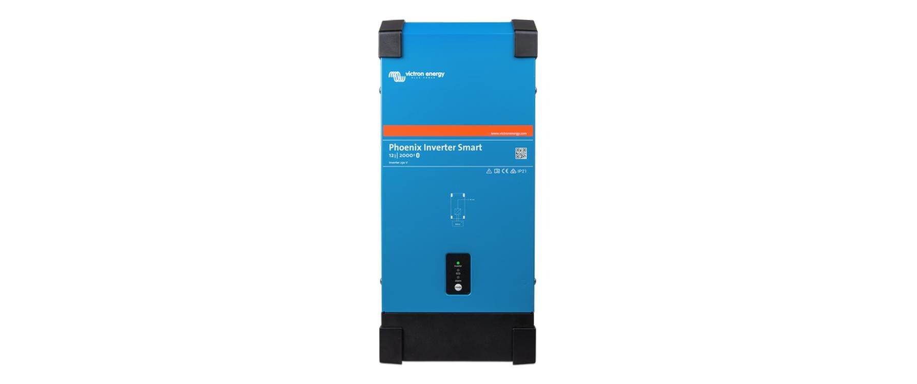 Wechselrichter Phoenix Smart Inverter, 12 V 2000 VA<br>Wechselrichter mit ECO-Modus, hoher Einschaltleistung und maximalem Wirkungsgrad von 94%
