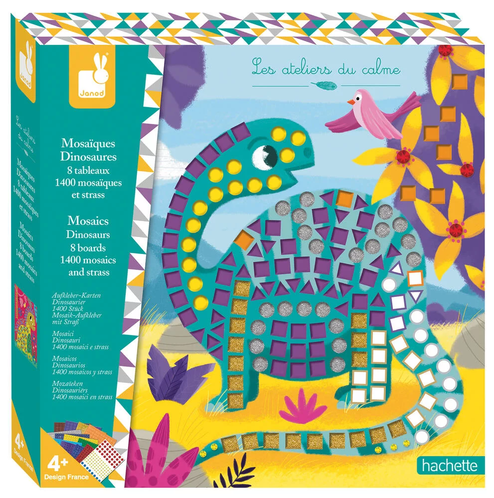 MOSAIQUES DINOSAURES - LES ATELIERS DU CALME
