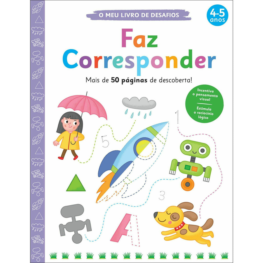 O Meu Livro de Desafios - Faz Corresponder de Amanda Lott
