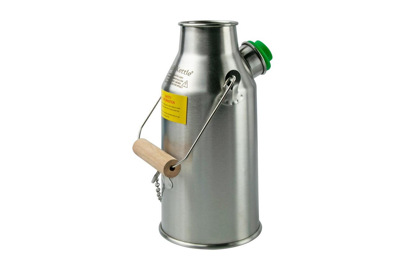 Kelly Kettle Trekker Kit, roestvrijstaal, eenpersoons kookset