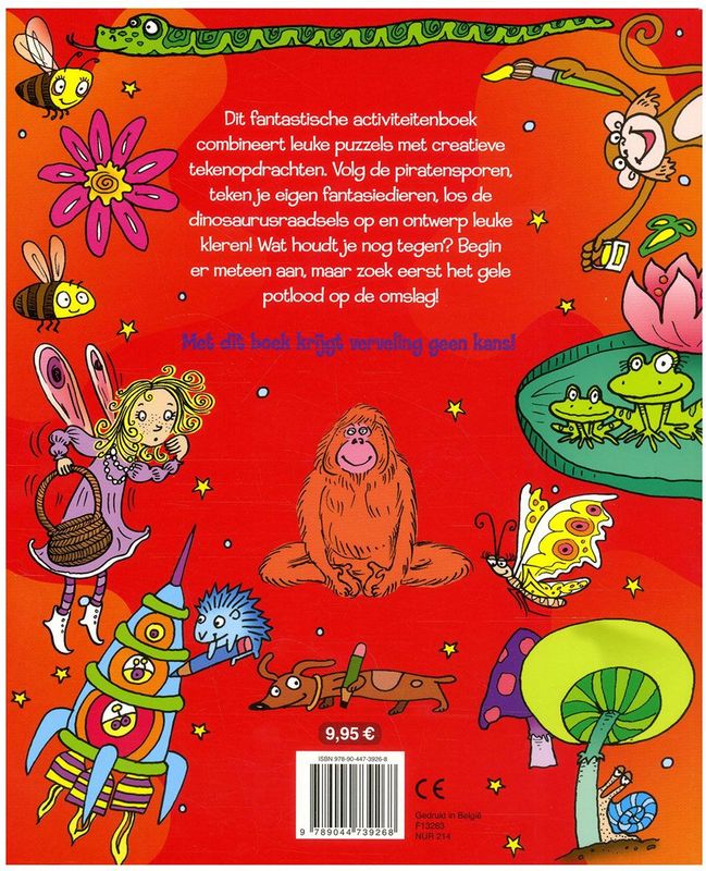 Activiteitenboek - Puzzels - Creatieve Opdrachten - Geel