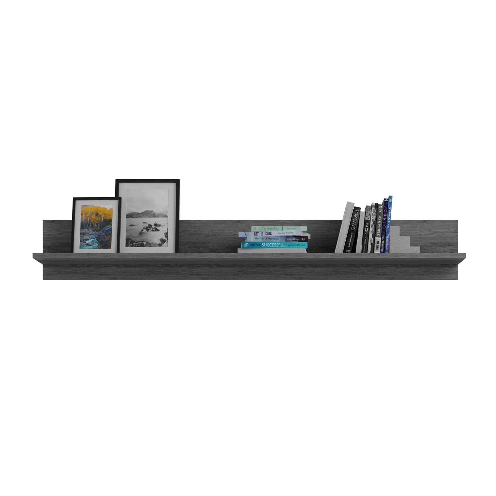 Wandboard SCOUT - Rauchsilber - 140 cm breit