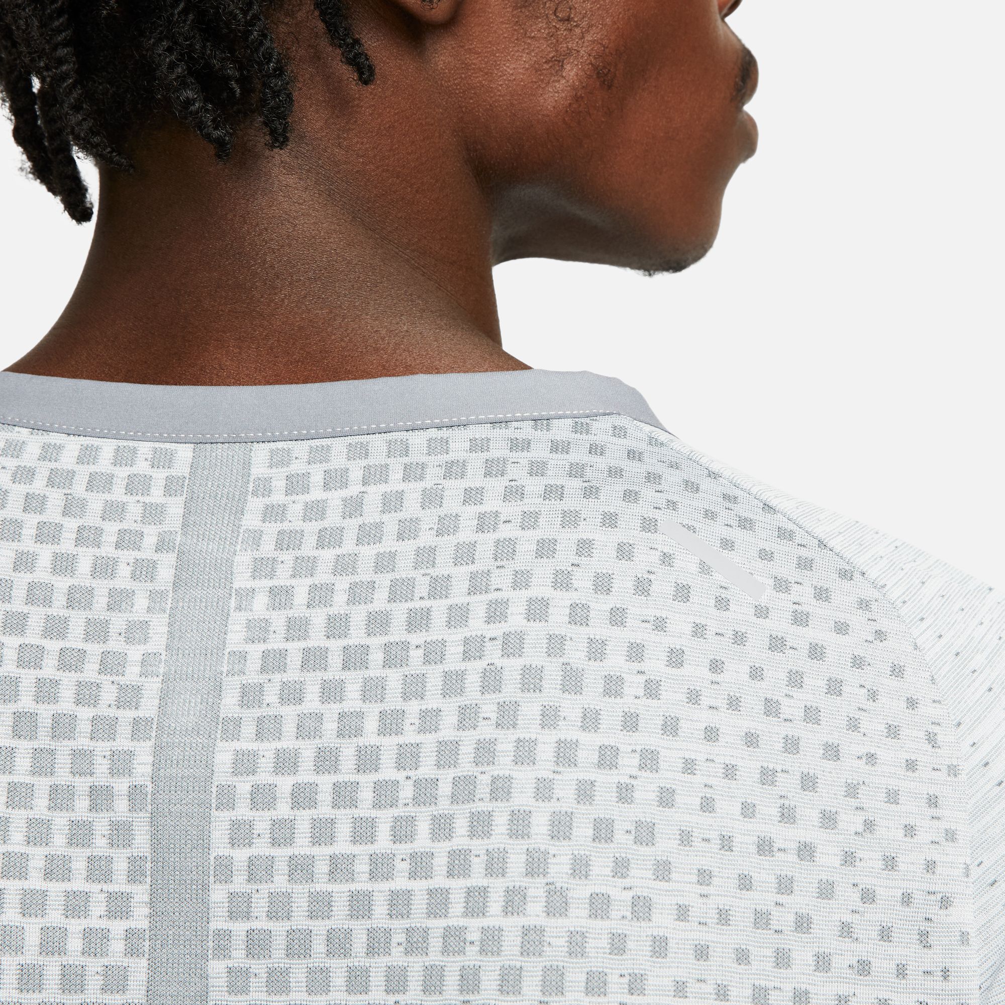 Dri-FIT ADV Techknit Ultra LS Top Herre 084/Smoke Grey/Grey Fog