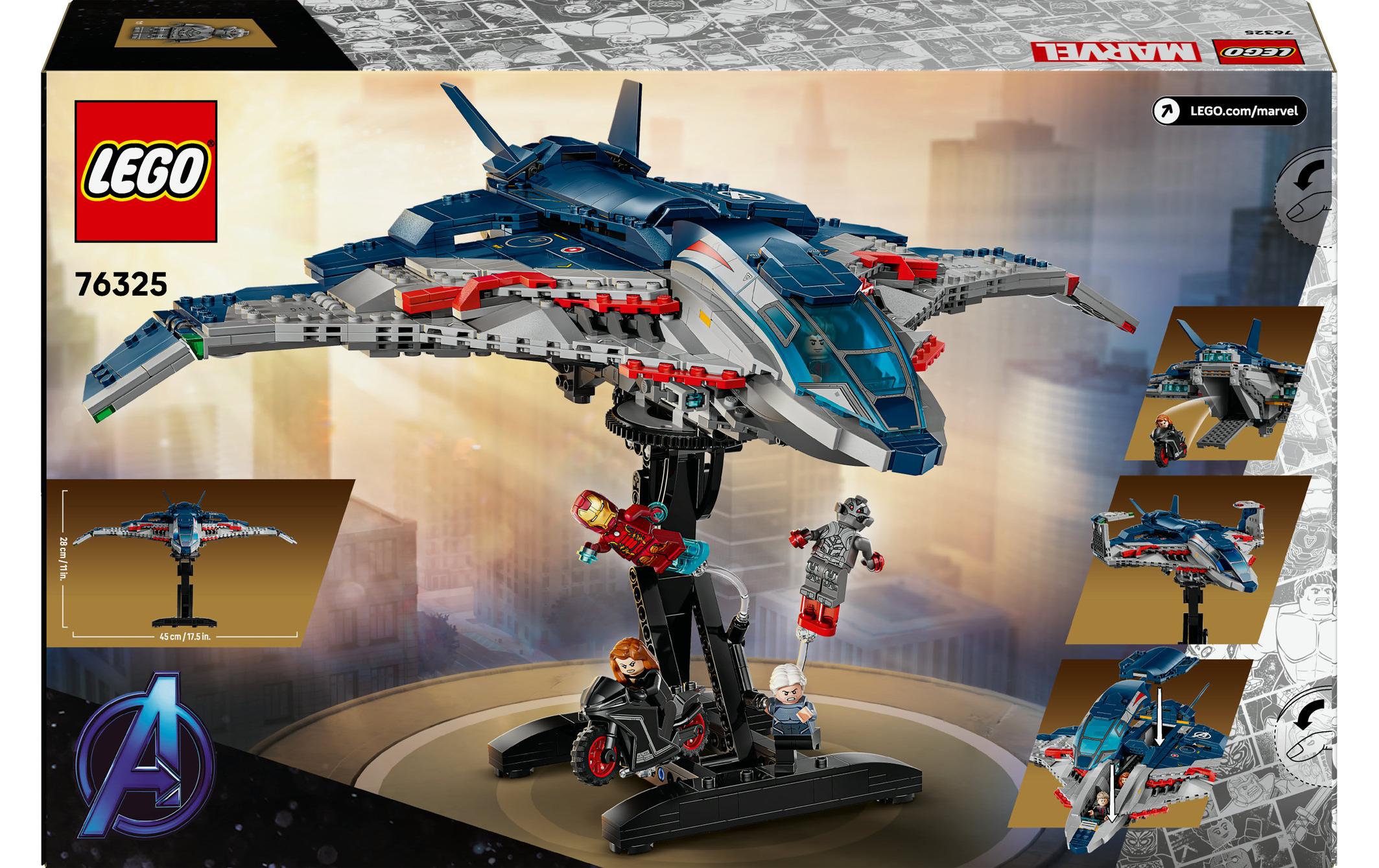 Marvel Avengers: Age of Ultron Quinjet 76325Marvel Super Heroes Spielset