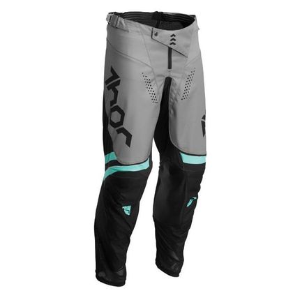 Pantalon cross Thor PULSE CUBE BLACK MINT ENFANT - Noir