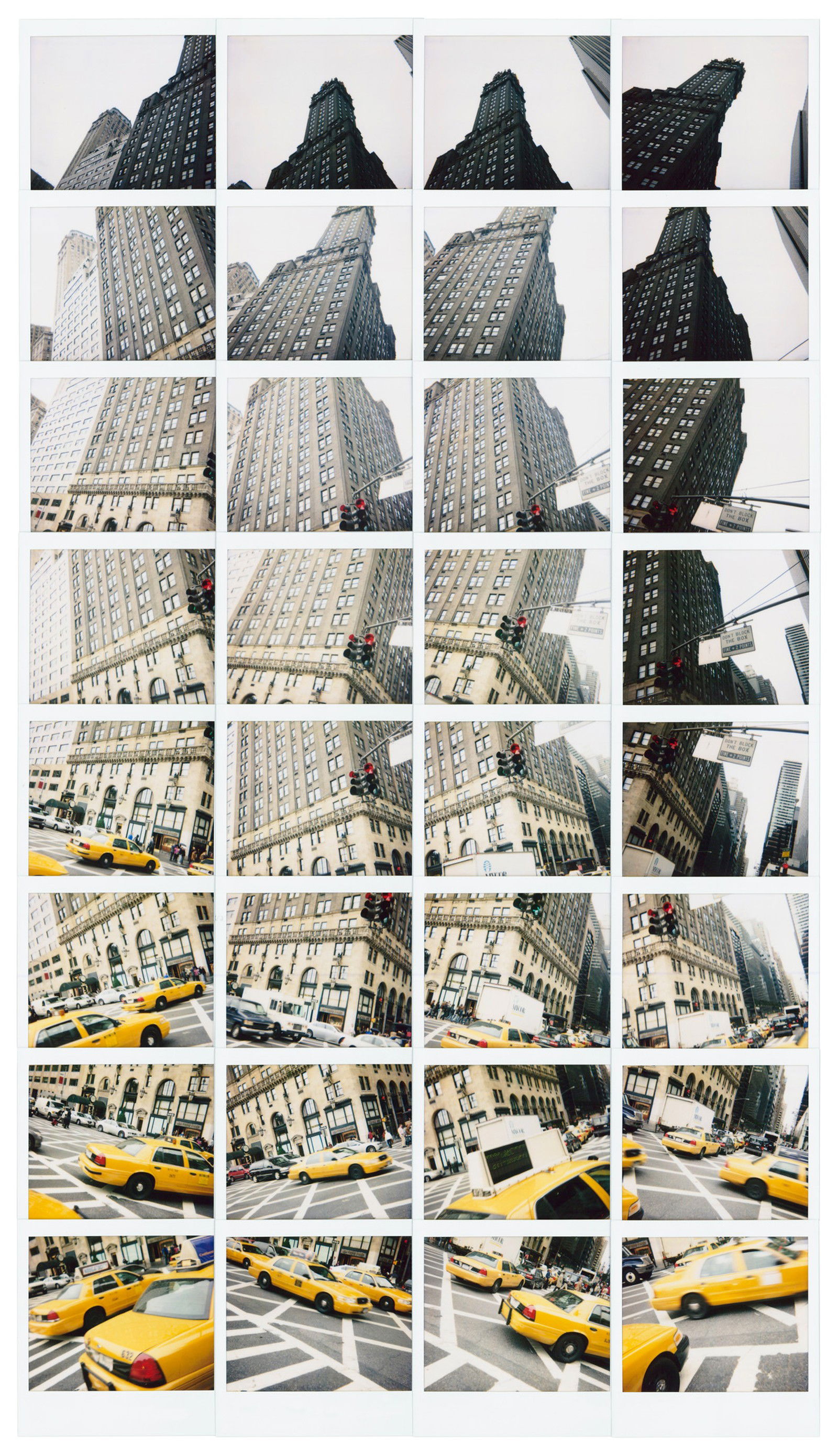 Yellow Dance, New York 2008 by Maurizio Galimberti - Limited Edition. Edition of: 150. Signed.