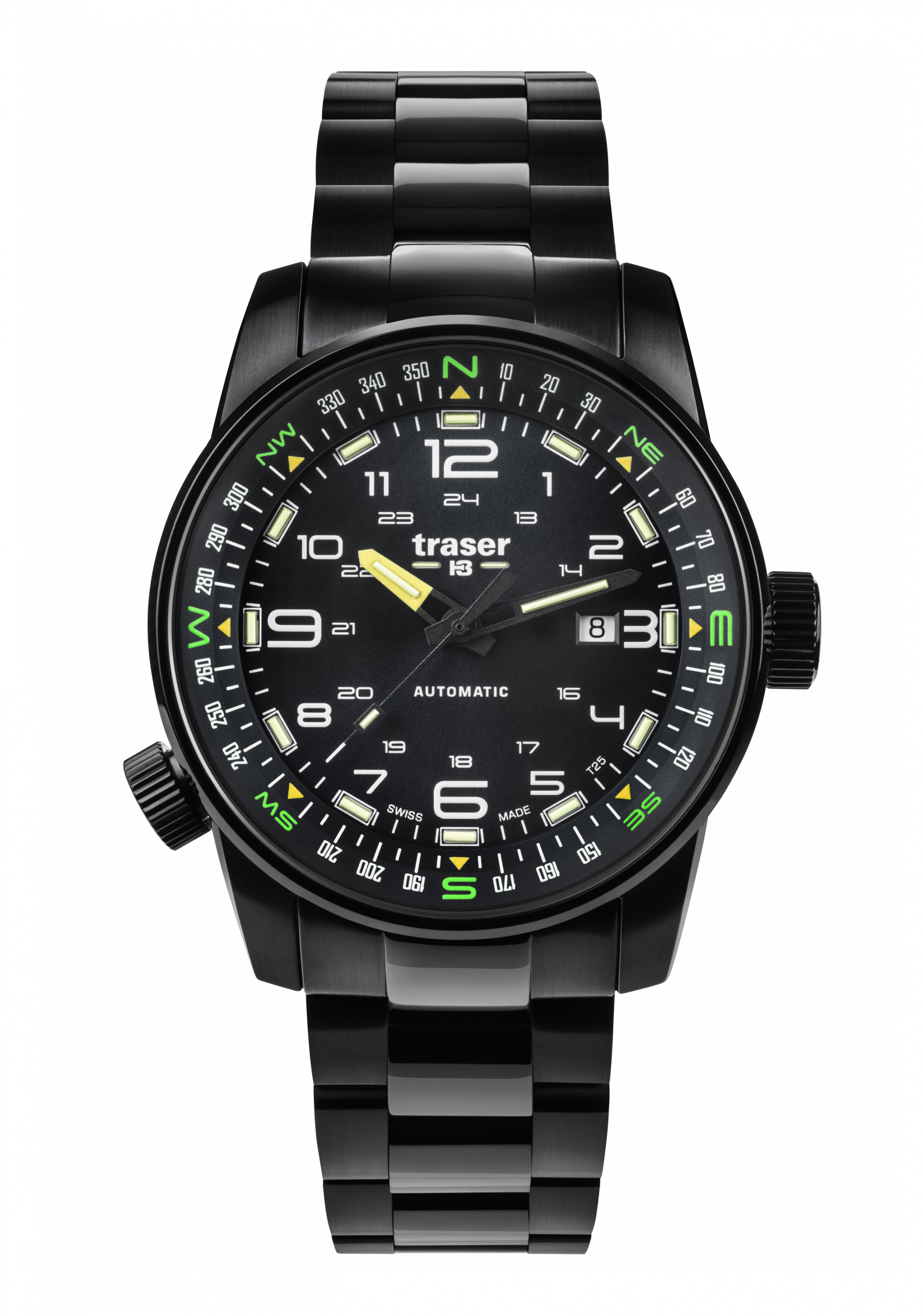 Traser P68 Pathfinder Automatik Schwarz 109522