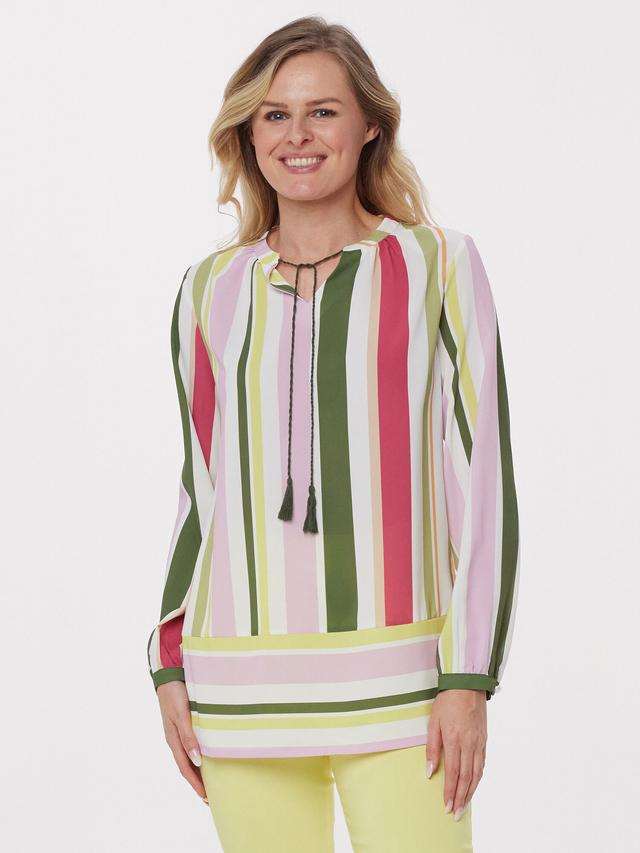 Bluse Streifen