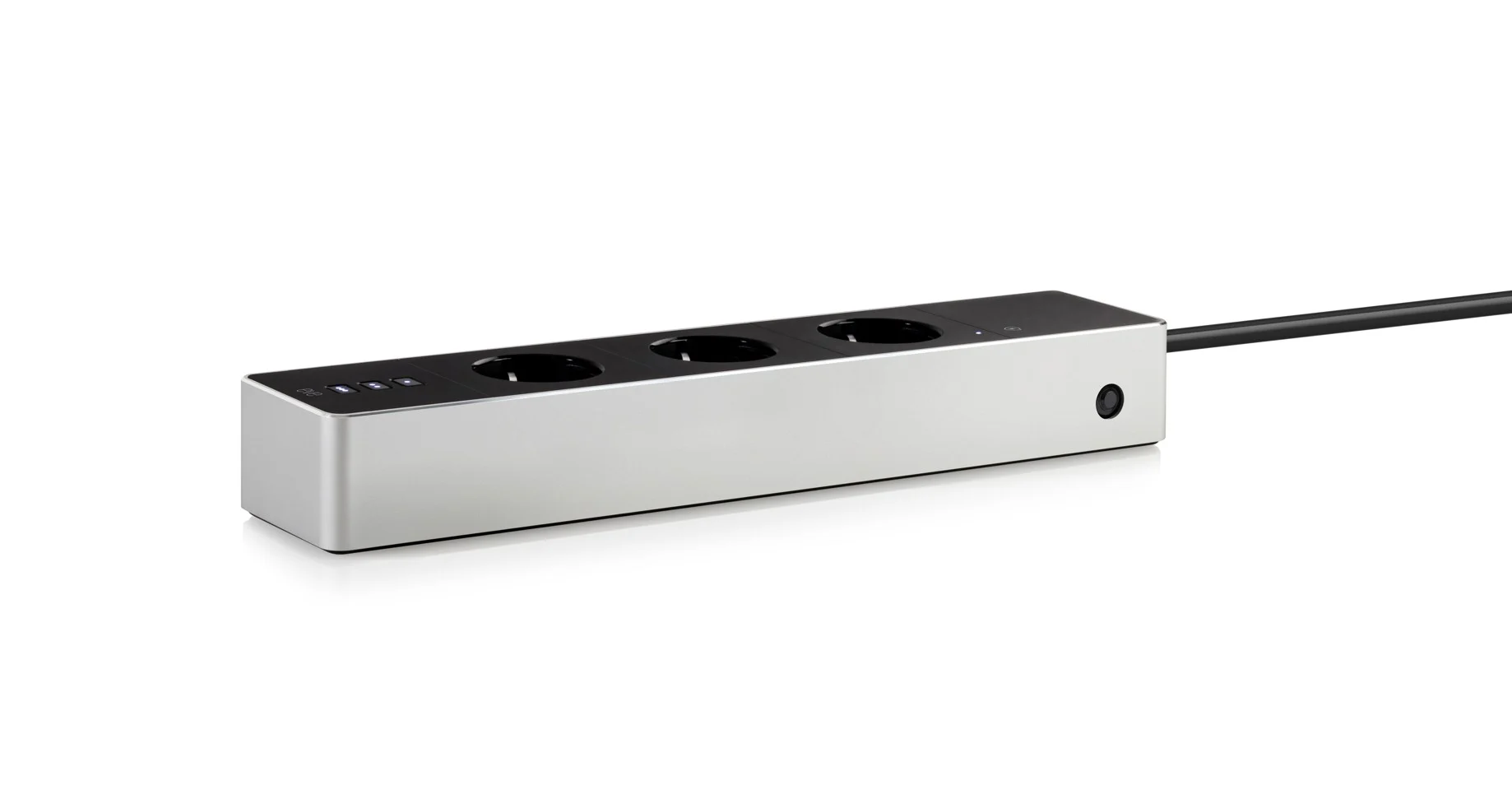 Eve Smart Strømskinne - Smart Triple Outlet & Power Meter med Apple HomeKit-teknologi