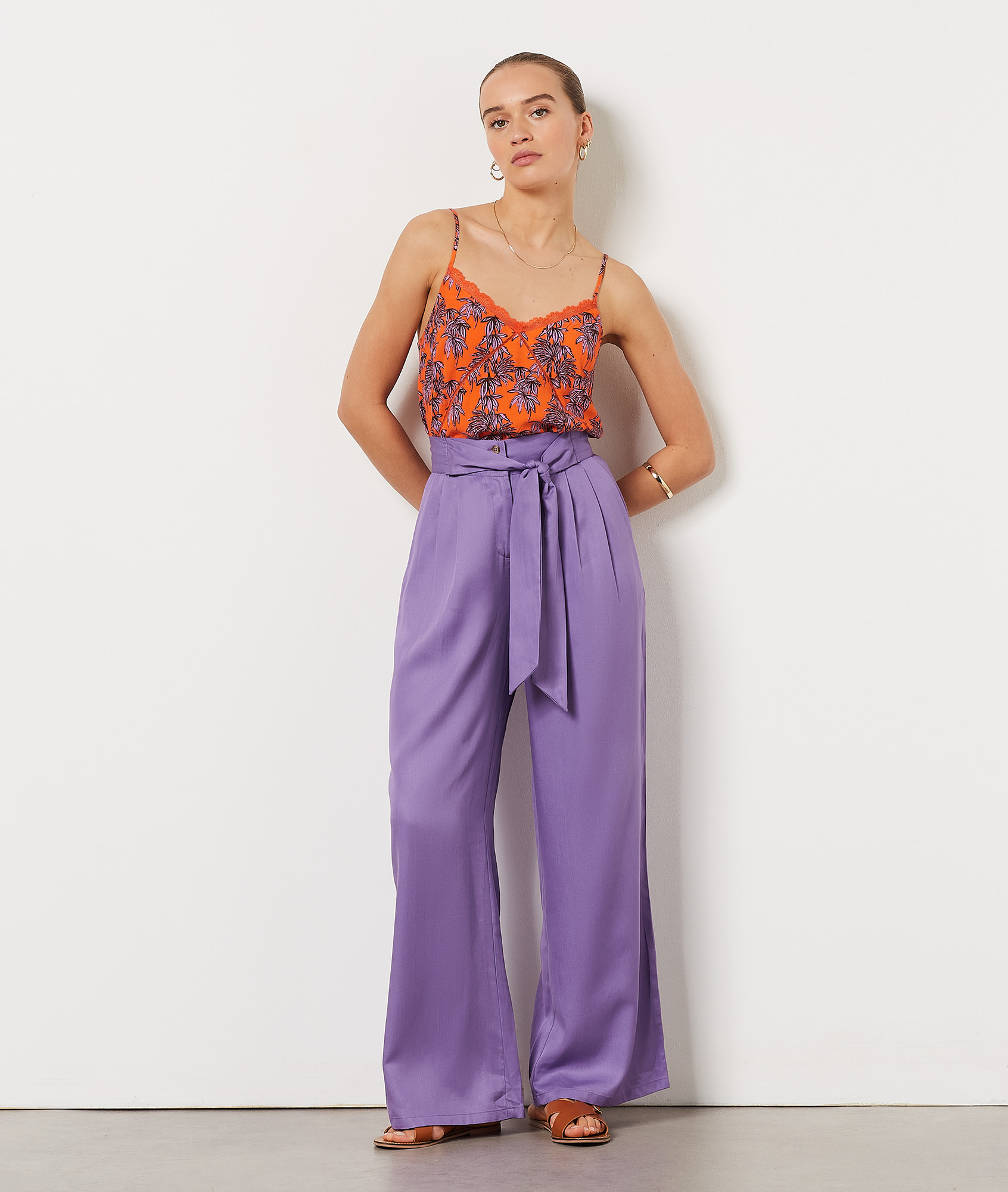 Pantalon coupe large
