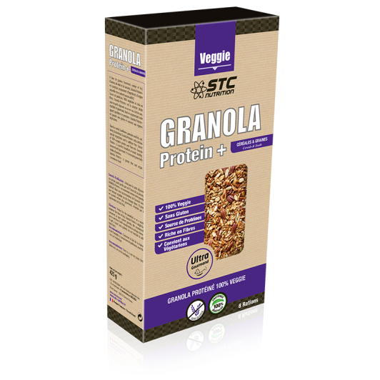 Granola Protein+ 100% Veggie STC Nutrition 425g