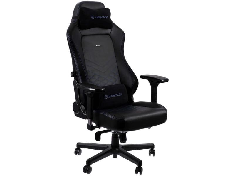 noblechairs Gaming-Stuhl HERO Schwarz/Blau Ergonomischer Gaming-Stuhl