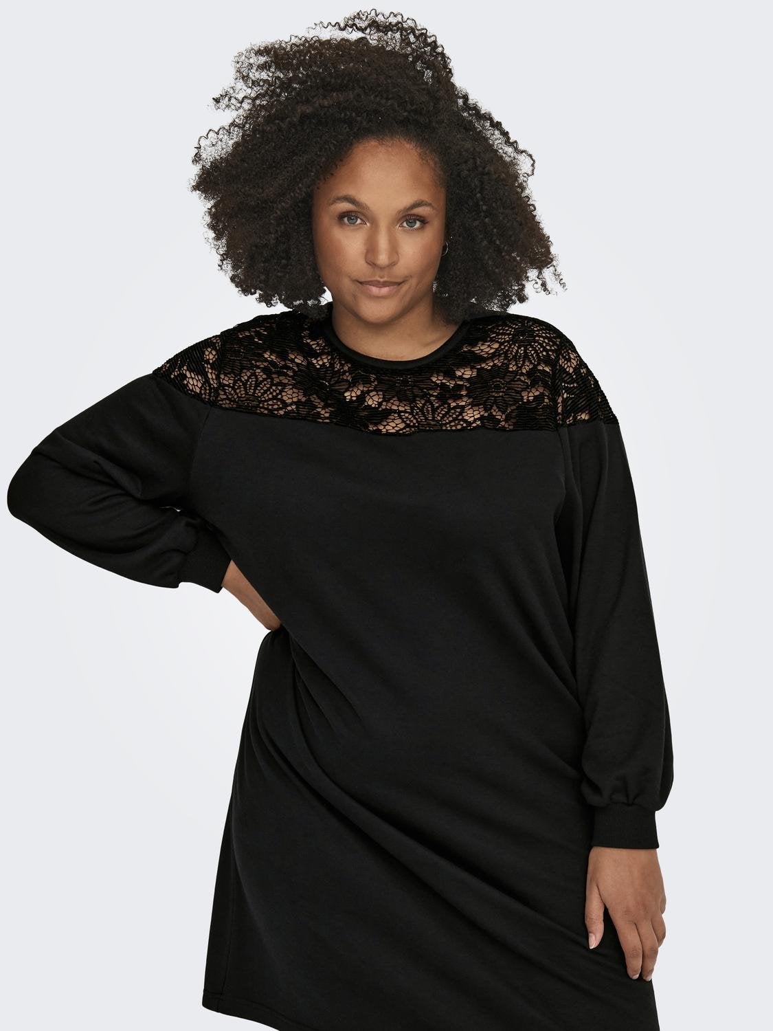 CARCATALINA Midikleid Black