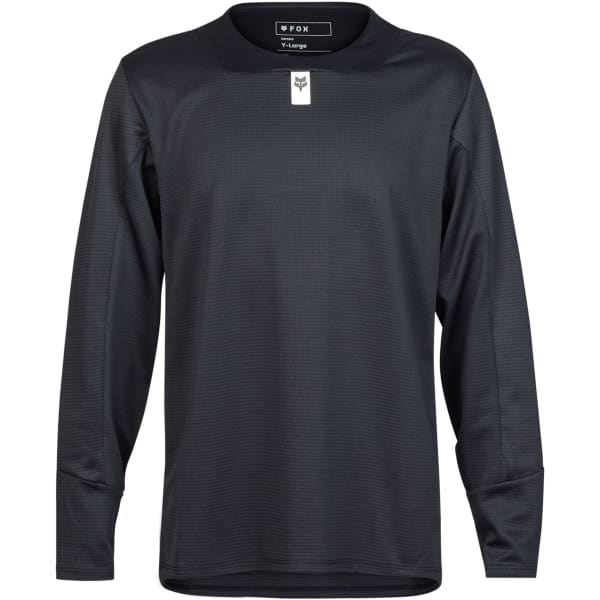 Maillot VTT FOX YTH DEFEND LS JERSEY BLACK