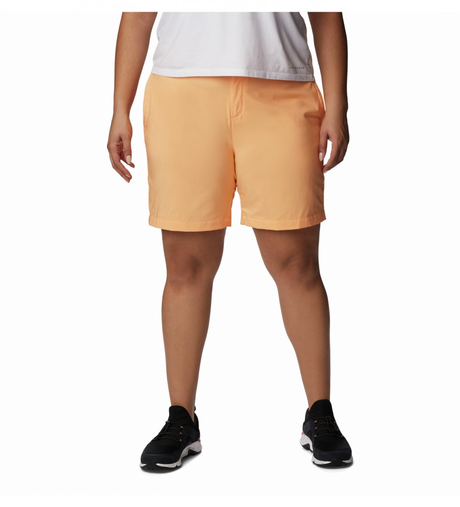Calções utilitários Columbia Silver Ridge laranja
