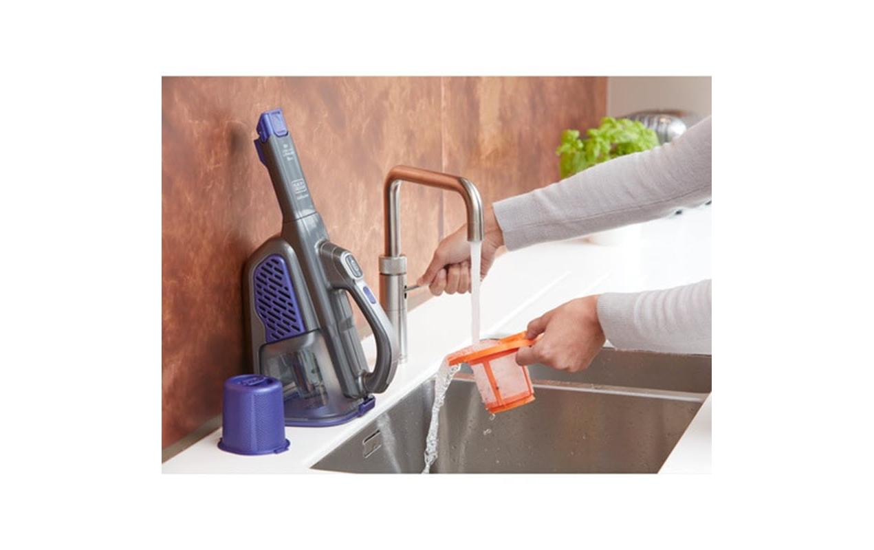 Akku-Handsauger 36 Wh 18 V Lithium Tierhaar<br>Kabelloser Handstaubsauger mit Tierhaarbürste