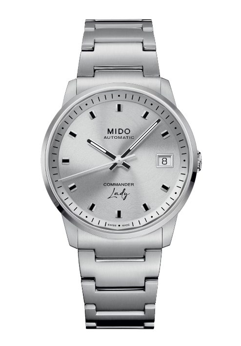 Mido Commander Lady Silber M021.207.11.031.00