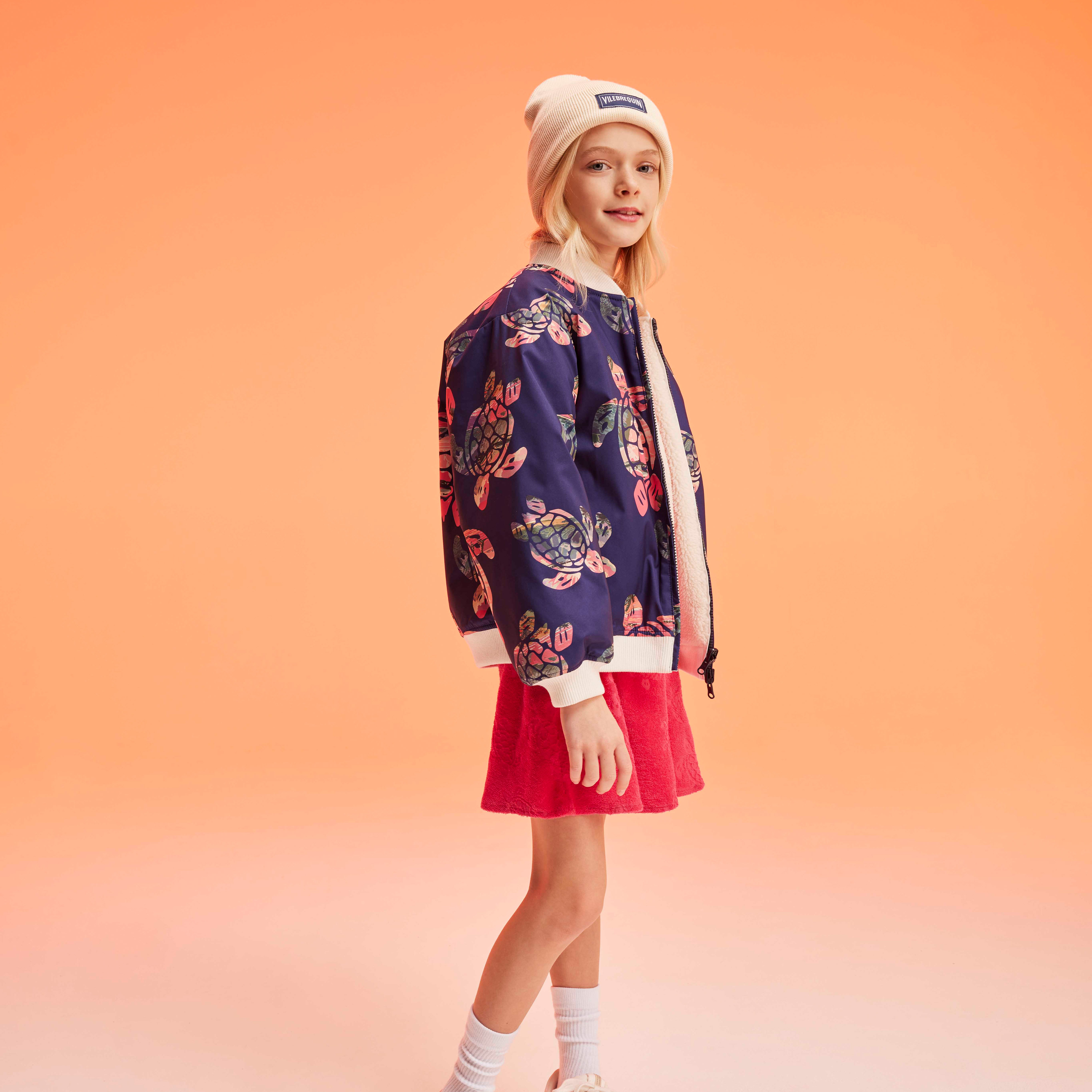 Veste Réversible Fille Polaire