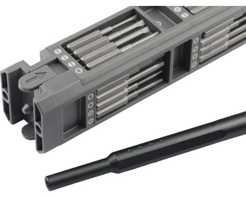Precisiemonteursbitset 30-in-1 in aluminium box
