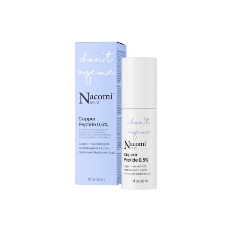 Nacomi Next Level Gesichtsserum mit Kupferpeptiden 5 % 30 ml