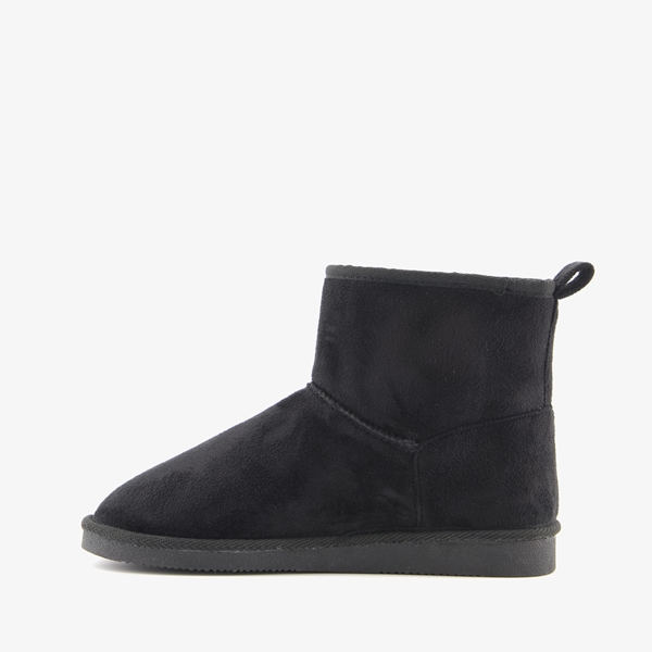 Thu!s hoge dames pantoffels zwart