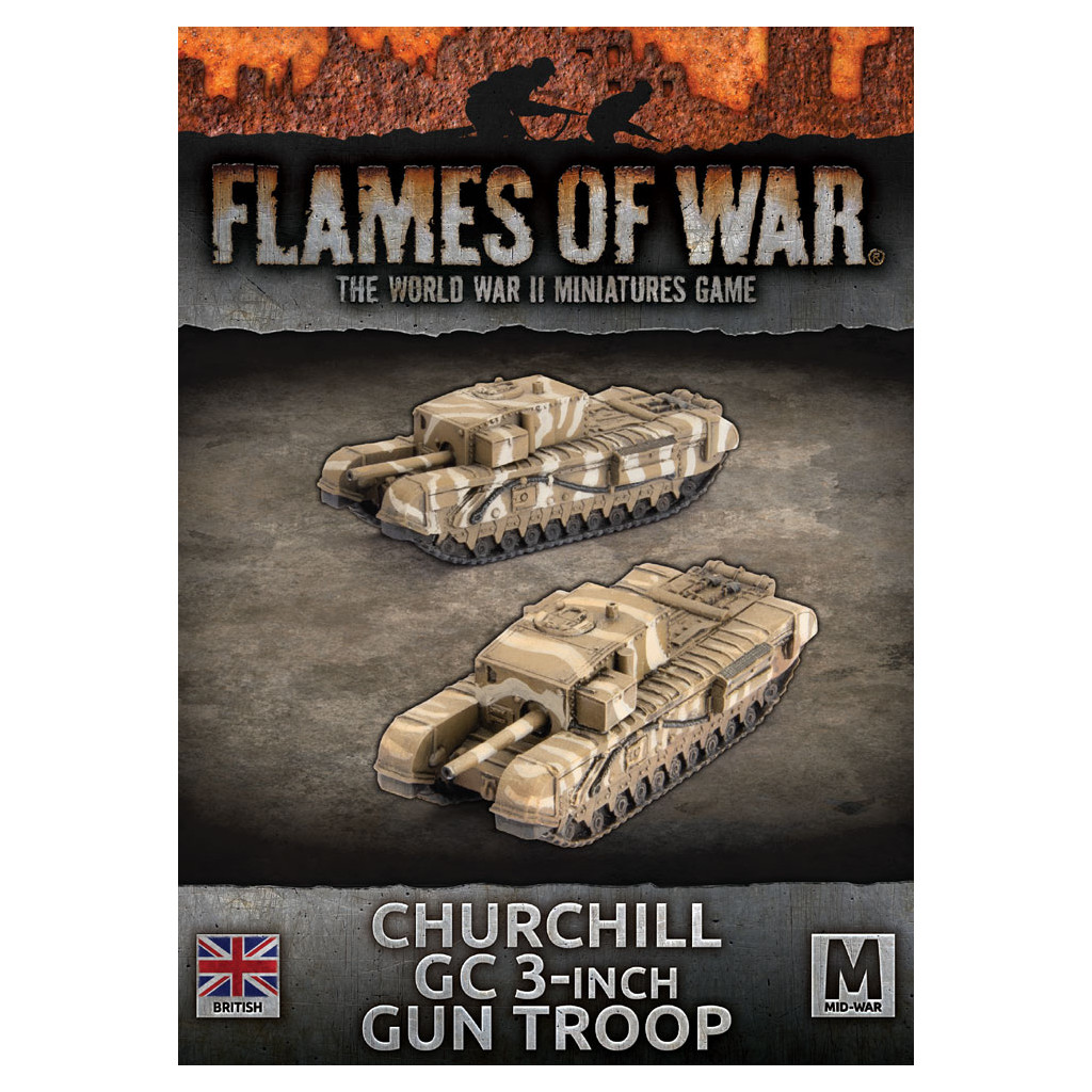 Flames of War - Churchill GC 3-inch Gun Troop