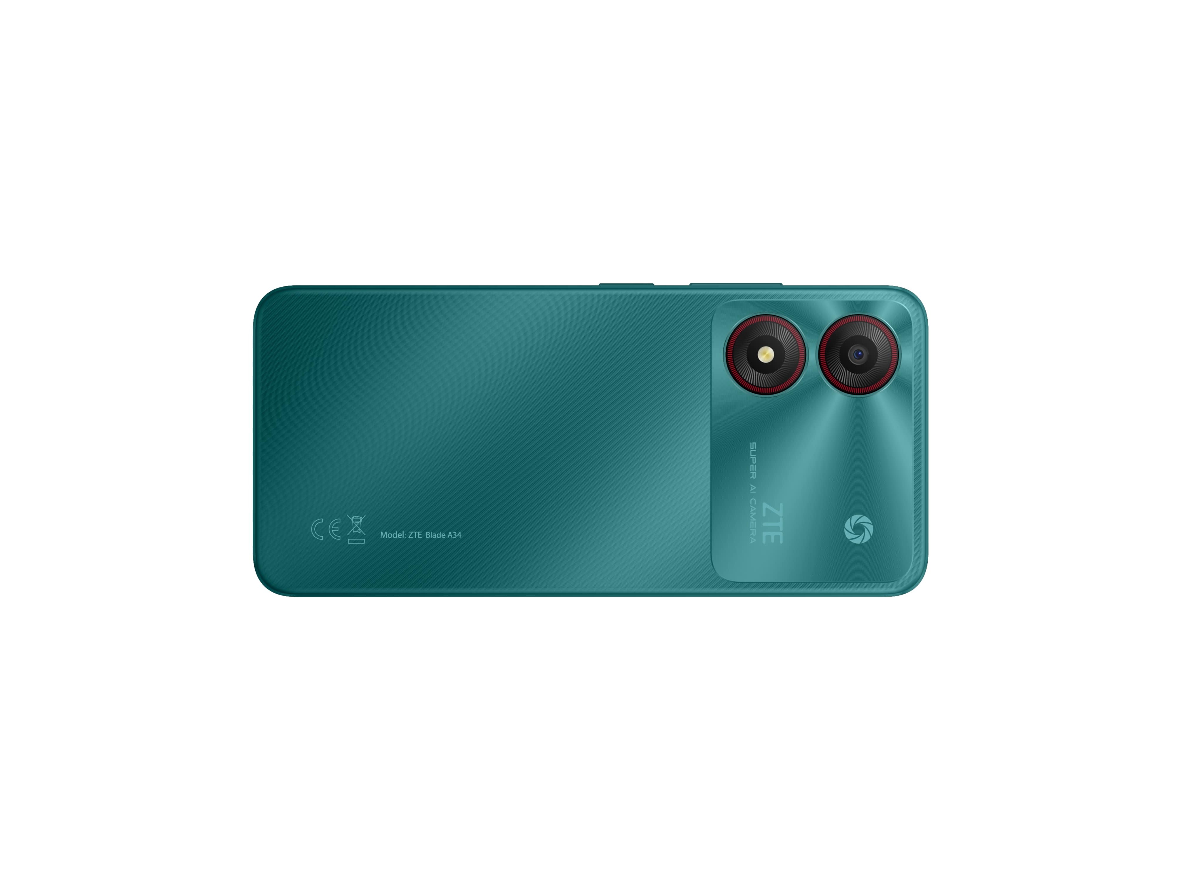 SMARTPHONE ZTE BLADE A34 VERDE 4GB 64GB