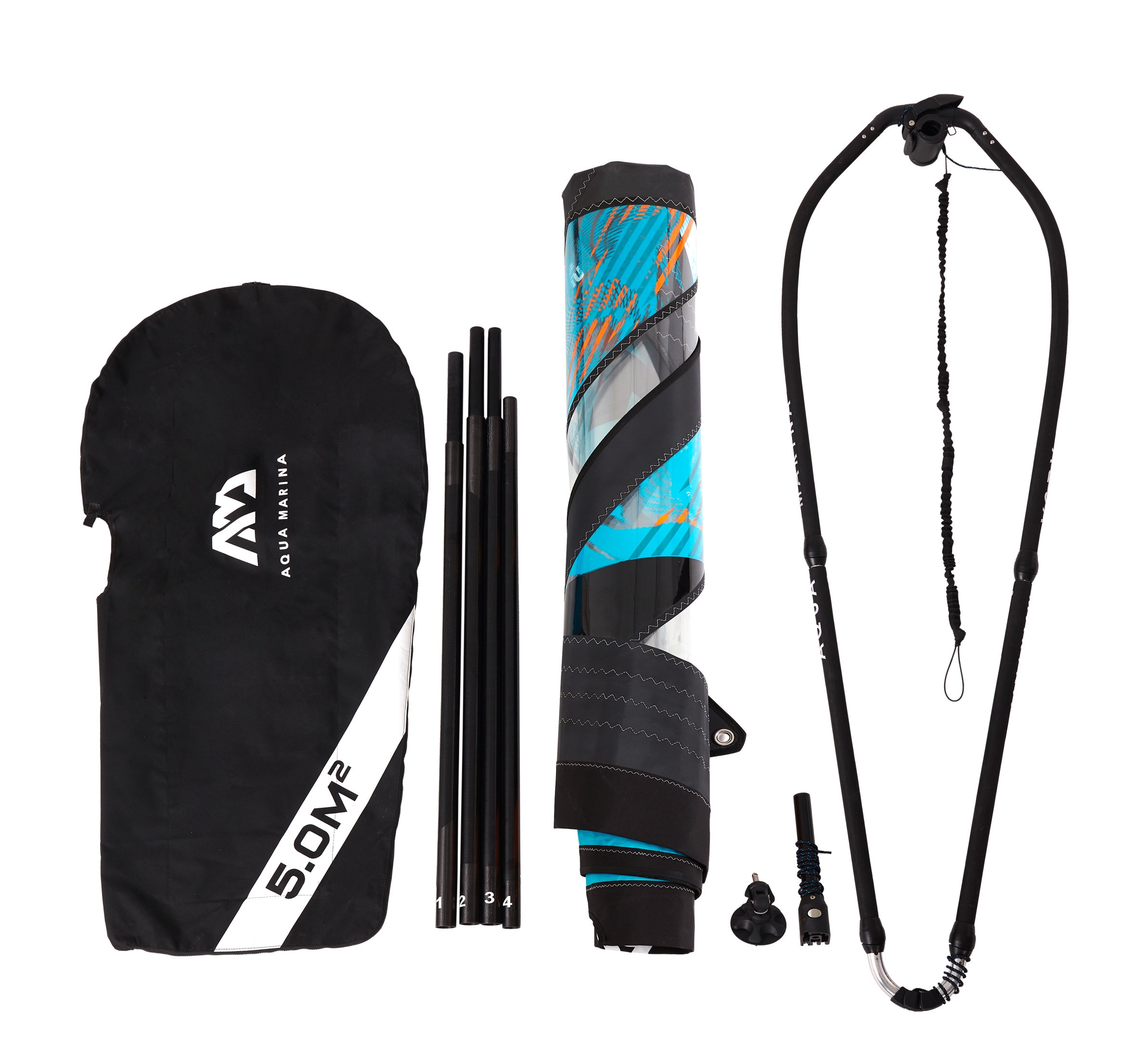 Aqua Marina Segel für SUP BLADE blau 5 m2