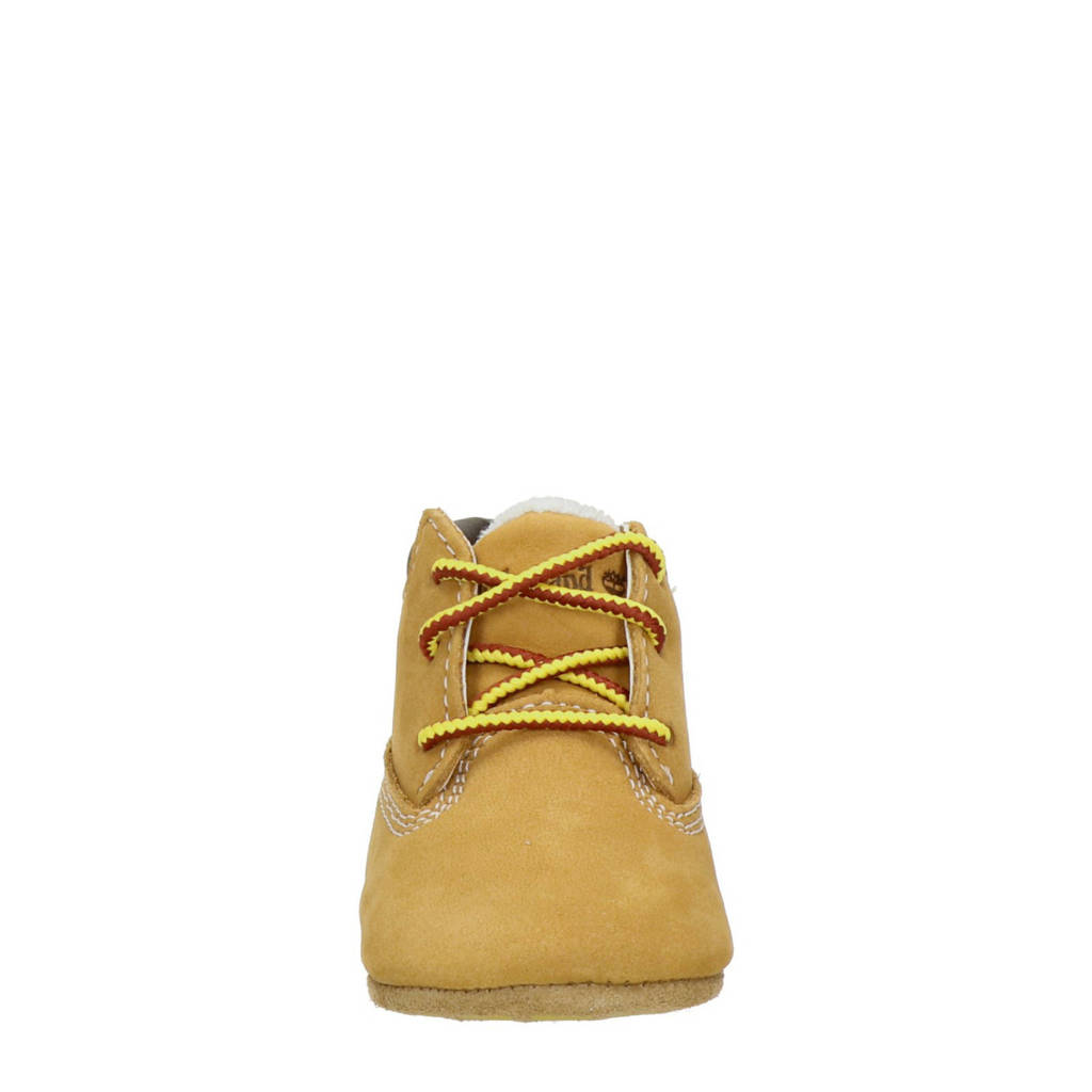 Timberland nubuck babyschoenen camel