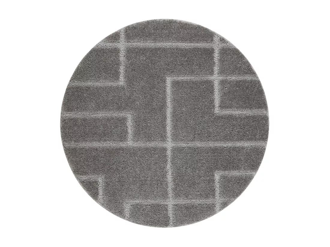 Tapis de salle de bain SUPREME cercle LINES, lignes, antidérapant, do cercle 100 cm