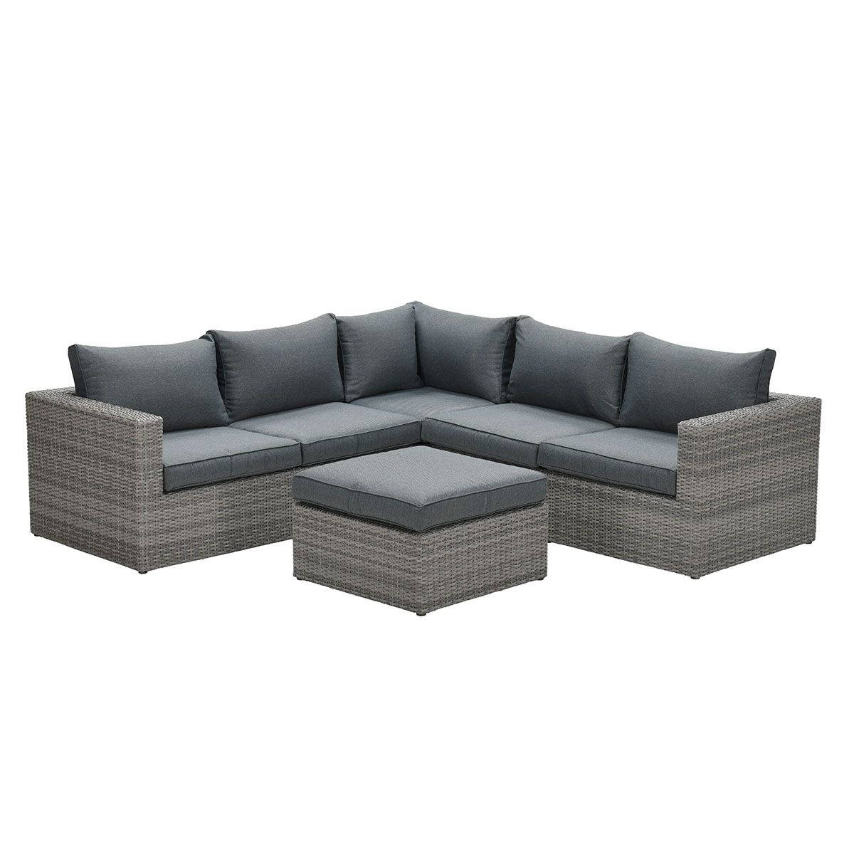 Garden Impressions Garden Impressions Orangebird lounge set 4-dlg -  grijs/zwart