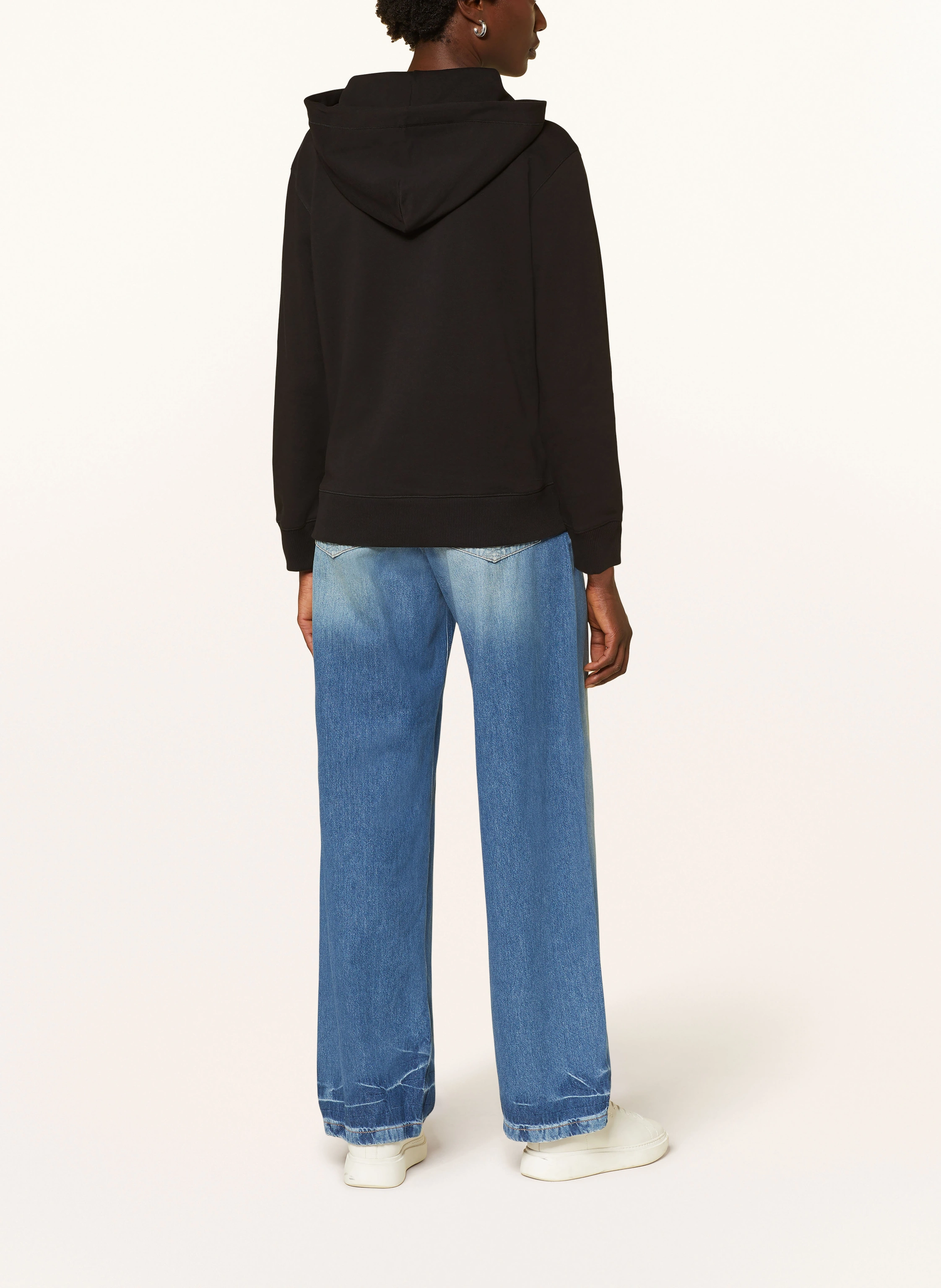BOSS Hoodie EDELIGHT mit Schmucksteinen