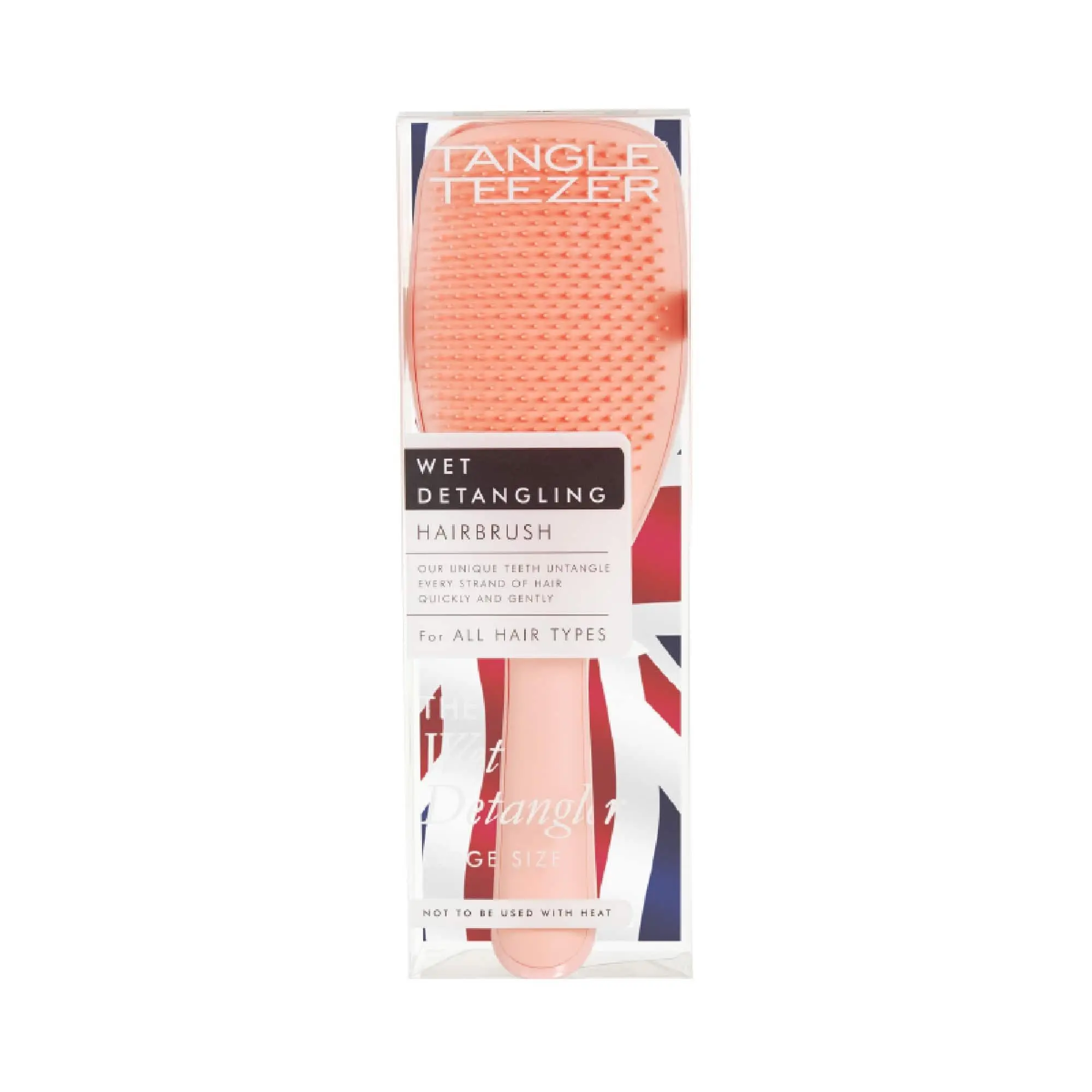 Tangle Teezer - Large Wet Detangler Peach Glow Brosse à Cheveux Démélante- Accessoires