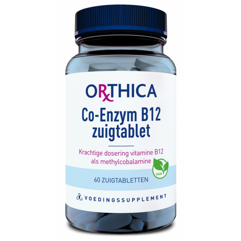 Orthica Co-Enzym B12 60 zuigtabletten
