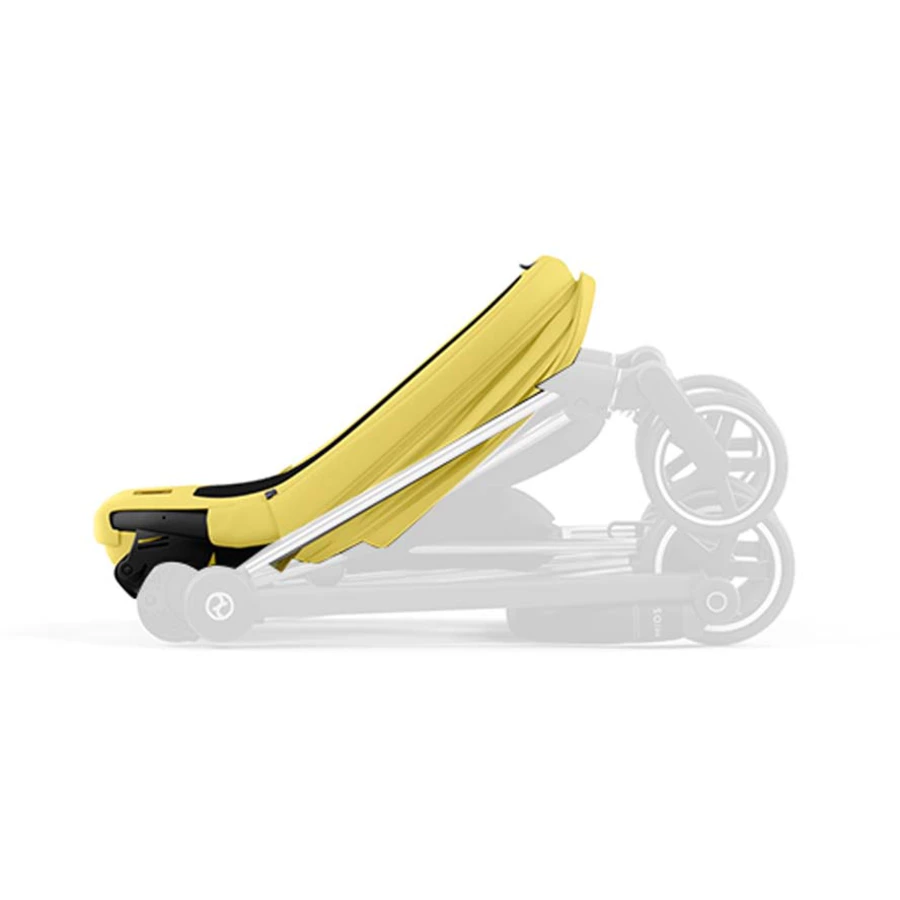 cybex PLATINUM Kombikinderwagen New Mios Chrome Black Mustard Yellow