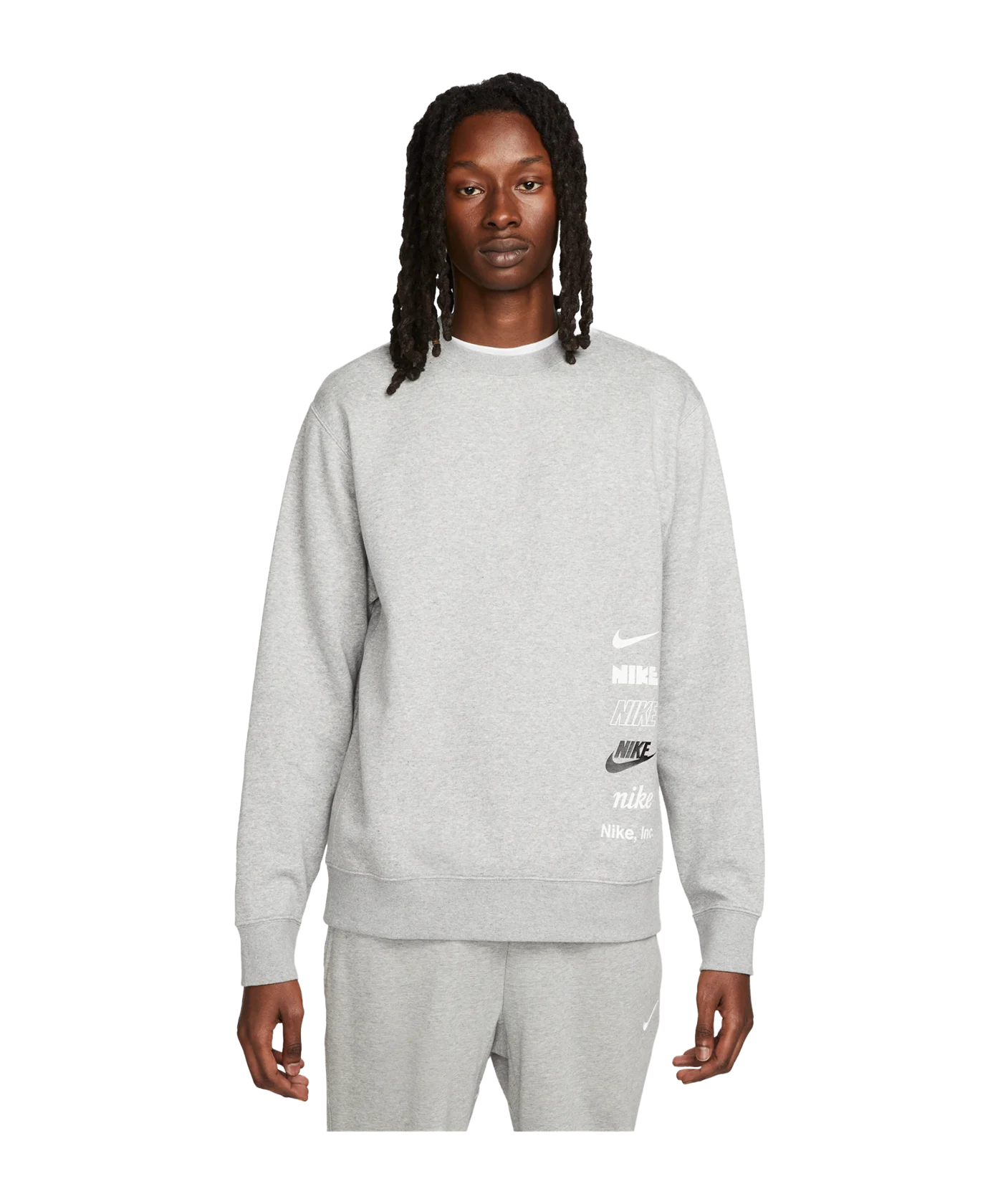 Nike Club Fleece Brushed Back Crew Sweatshirt F063