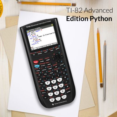 Calculatrice graphique TI-82 Advanced Edition Python