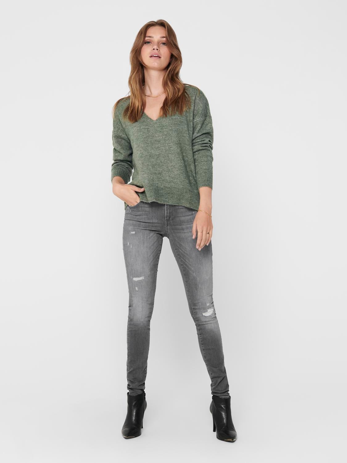 JDYELANORA Strickpullover Kalamata