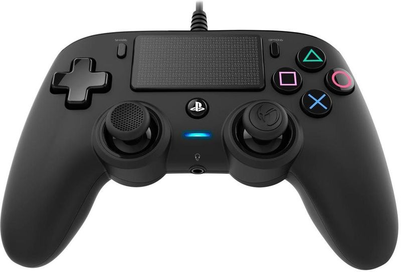 Nacon - Wired Compact Controller - PS4 - Zwart