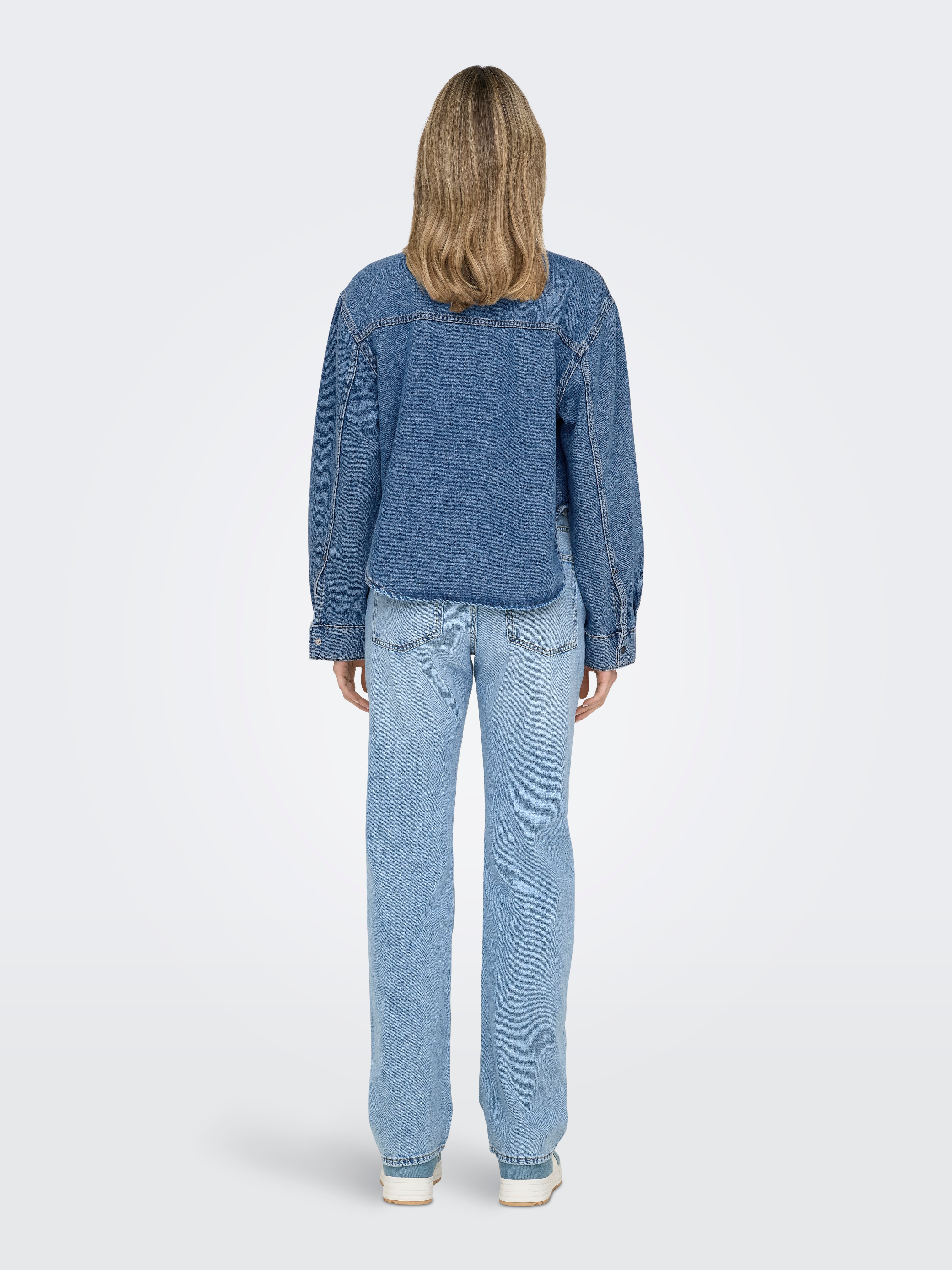 ONLAMINA Jeanshemd Medium Blue Denim