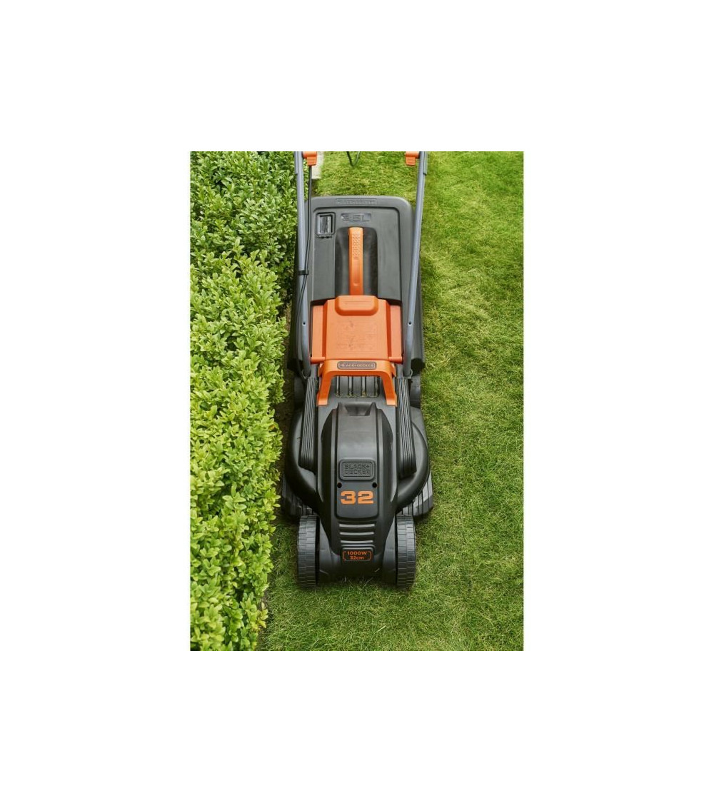 Tondeuse électrique black & decker bemw351 - 1000 w - 32 cm