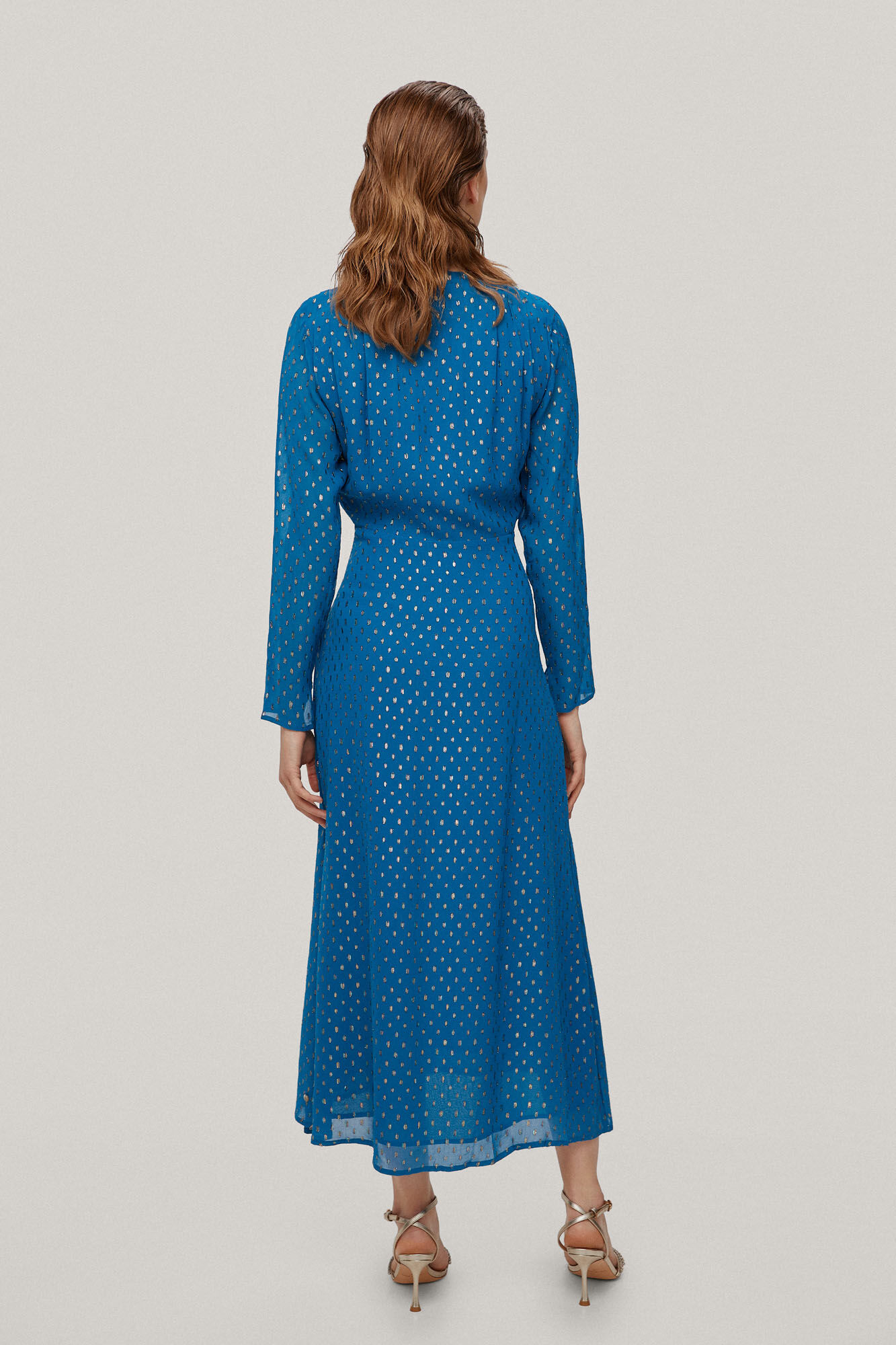 Vestido Fill Coupe - Turquesa