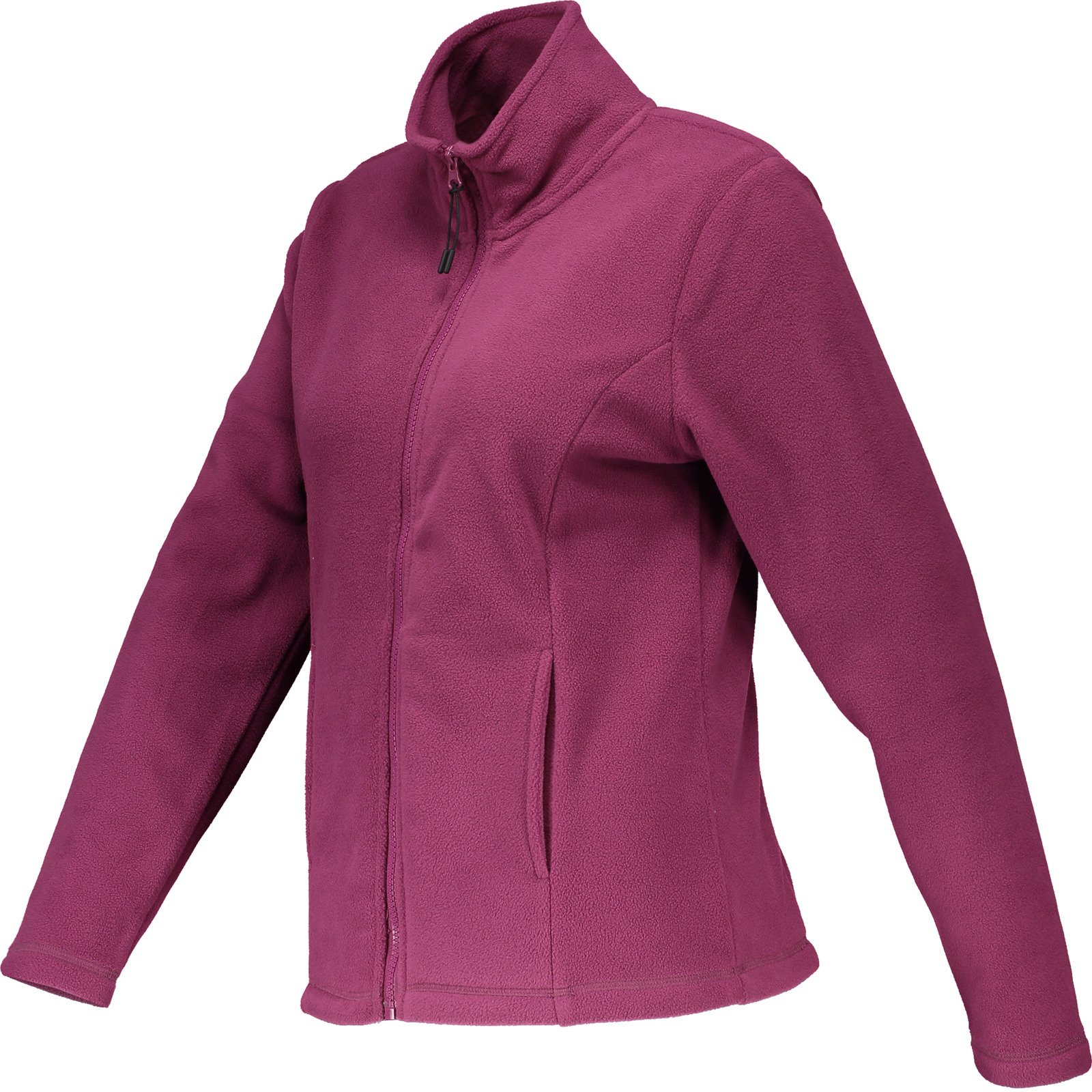 Damen-Polarfleecejacke mit Stehkragen M, pink