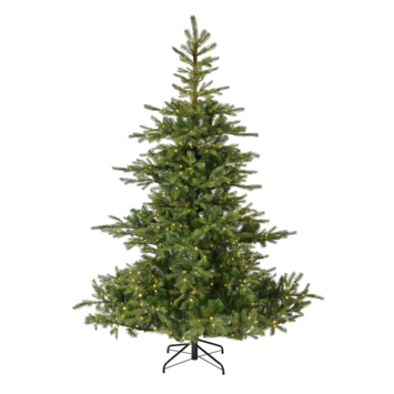 Everlands kunstkerstboom Grandis Fir 240 cm inclusief verlichting